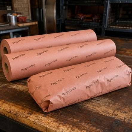 Deli paper with logo — customer photo