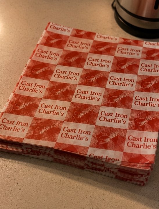 Personalized deli paper — customer photo